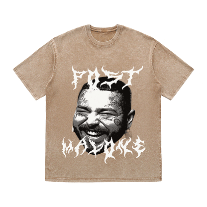 RDMCLOTHINGART tapestry hoodie POST MALONE HEAVY WEIGHT COTTON TEE-8891