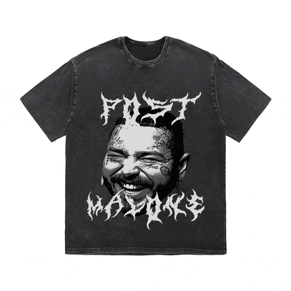 RDMCLOTHINGART tapestry hoodie POST MALONE HEAVY WEIGHT COTTON TEE-8891