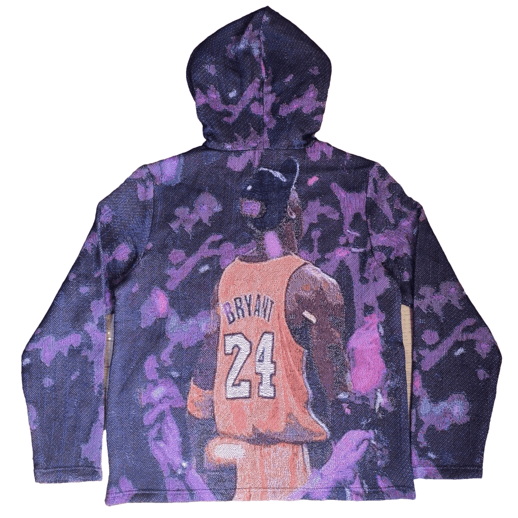 RDMCLOTHINGART tapestry hoodie PURPLE CHAMPIONSHIP TAPESTRY