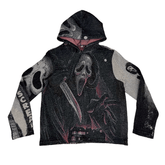 RDMCLOTHINGART tapestry hoodie Purple Scream Tapestry