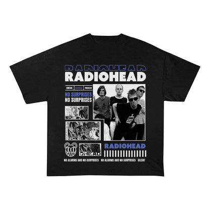 RDMCLOTHINGART tapestry hoodie RADIOHEAD HEAVY WEIGHT COTTON TEE-9017