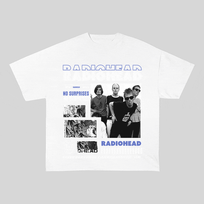 RDMCLOTHINGART tapestry hoodie RADIOHEAD HEAVY WEIGHT COTTON TEE-9017
