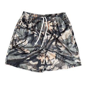 RDMCLOTHINGART tapestry hoodie REAL TREE MESH SHORTS-8624