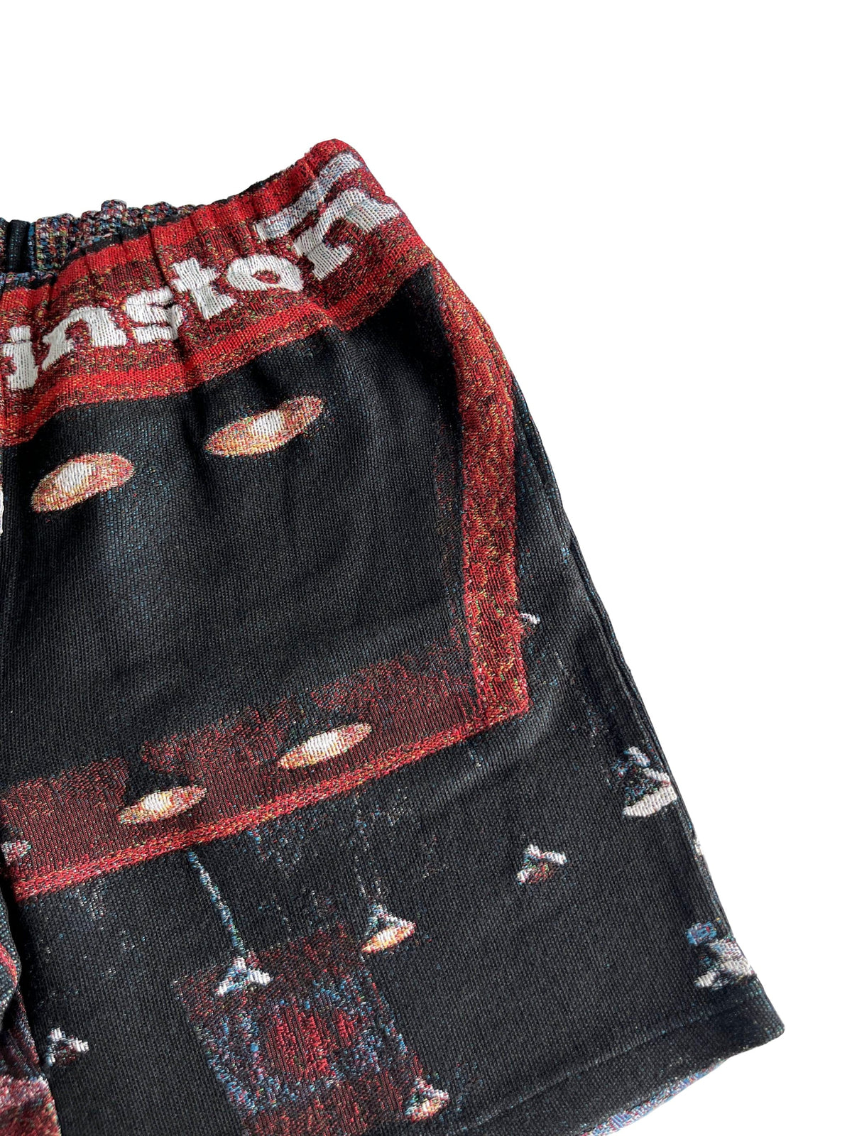 RDMCLOTHINGART tapestry hoodie RED MJ DUNK SHORTS