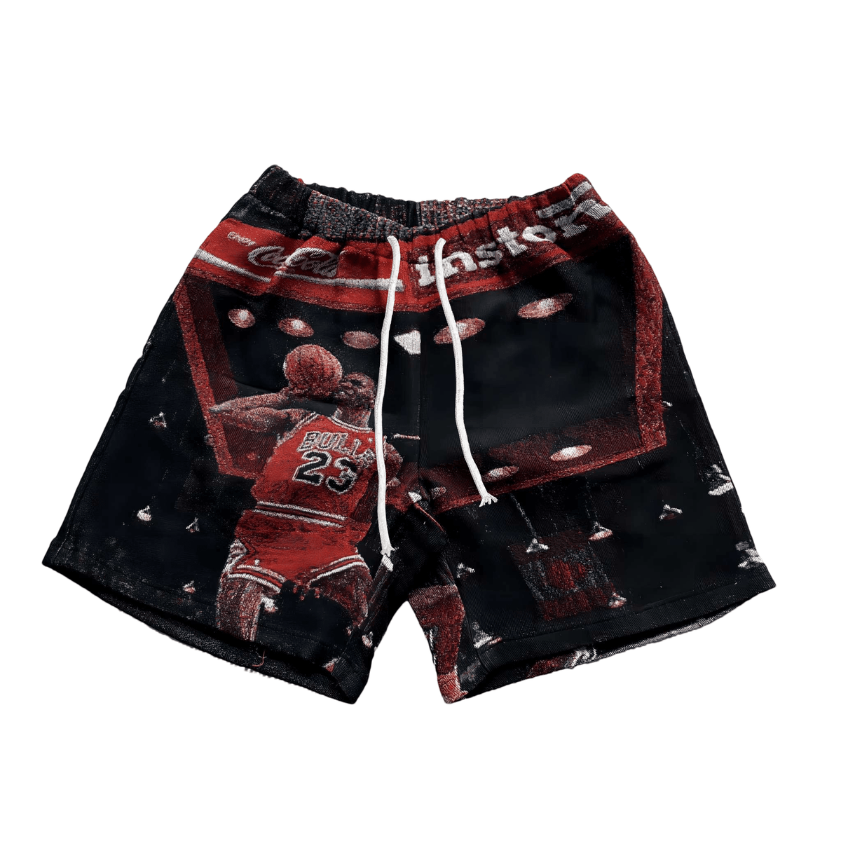 RDMCLOTHINGART tapestry hoodie RED MJ DUNK TAPESTRY SHORTS