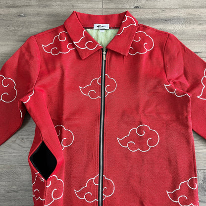 RDMCLOTHINGART tapestry hoodie RED N TAPESTRY JACKET