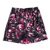 RDMCLOTHINGART tapestry hoodie RED SKULL MESH SHORTS-8731