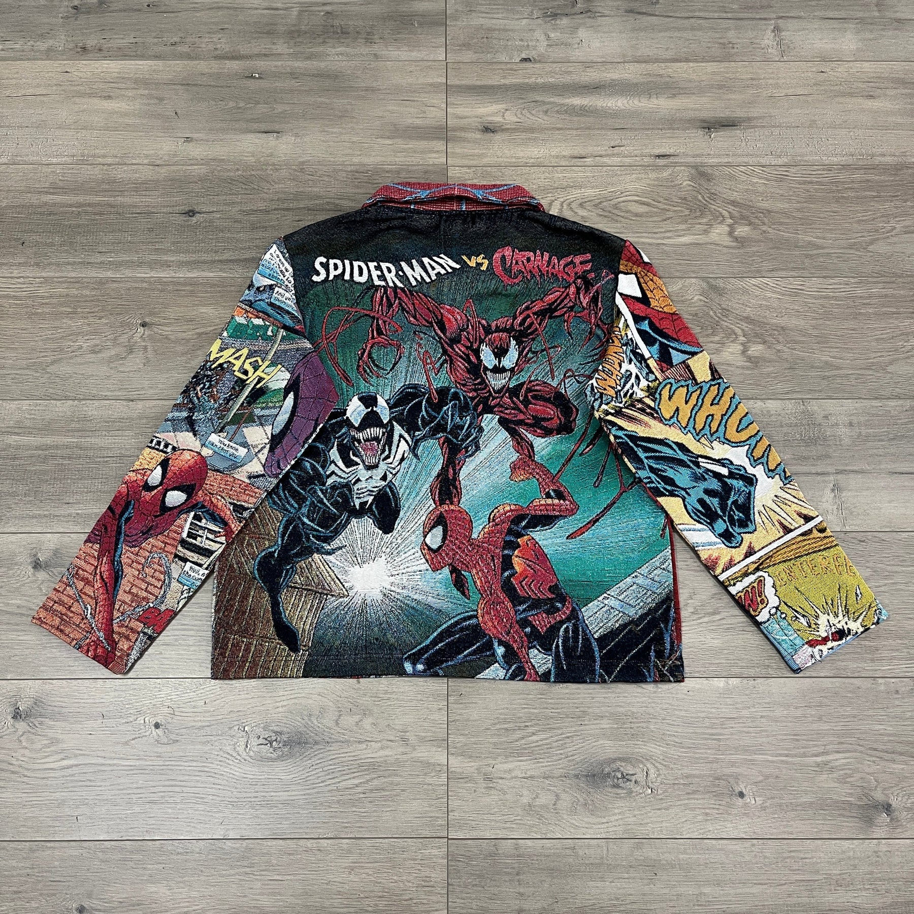 RDMCLOTHINGART tapestry hoodie RED SPIDER V2 TAPESTRY JACKET