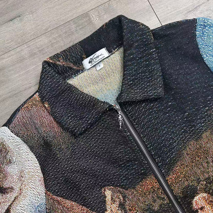 RDMCLOTHINGART tapestry hoodie RINGS V2 TAPESTRY TEE