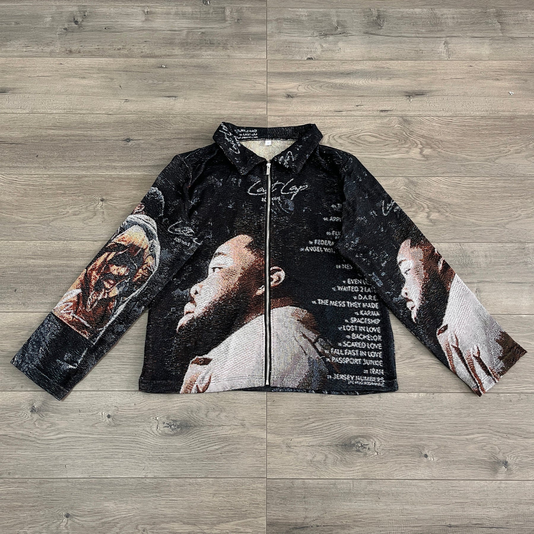 RDMCLOTHINGART tapestry hoodie ROD V2 TAPESTRY JACKET