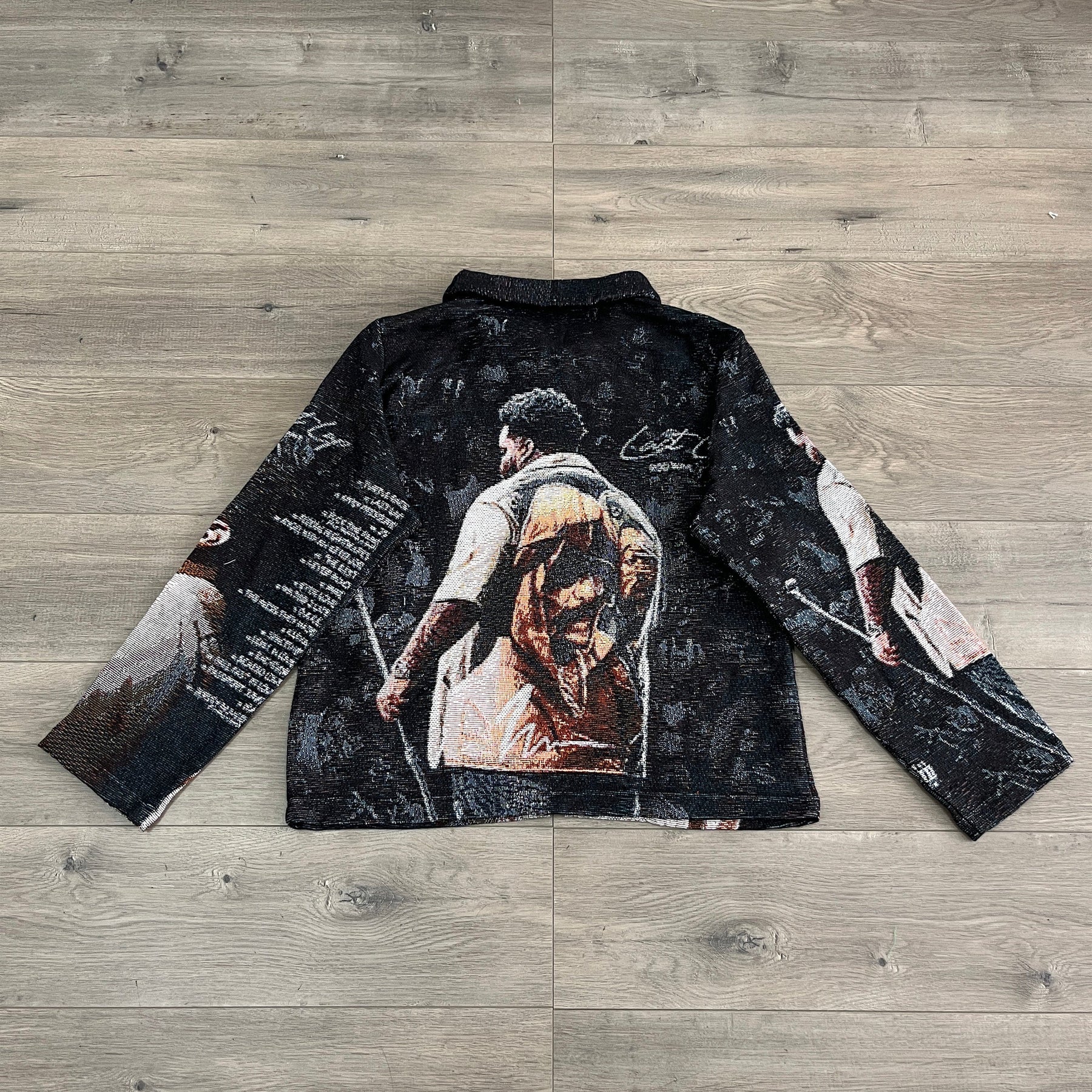 RDMCLOTHINGART tapestry hoodie ROD V2 TAPESTRY JACKET