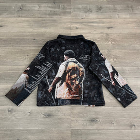 RDMCLOTHINGART tapestry hoodie ROD V2 TAPESTRY JACKET