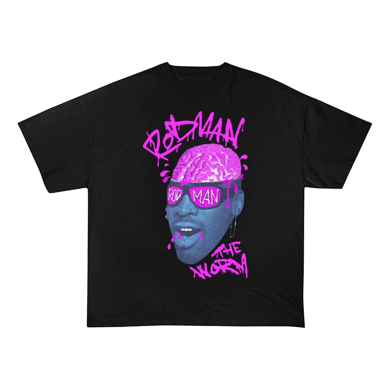 RDMCLOTHINGART tapestry hoodie RODMAN HEAVY COTTON TEES-8244