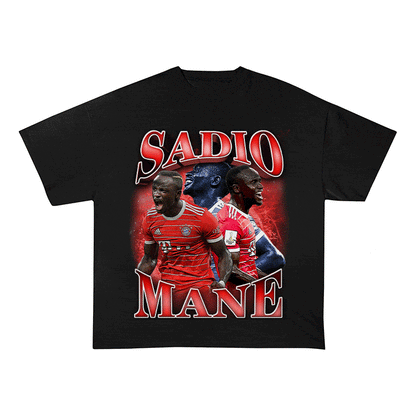 SADIO MANE HEAVY WEIGHT COTTON TEE-9174