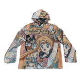 RDMCLOTHINGART tapestry hoodie SAILOR MOON TAPESTRY HOODIE