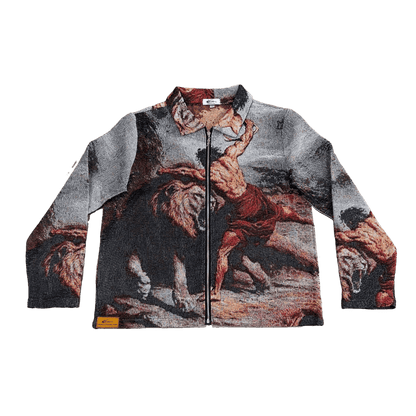 RDMCLOTHINGART tapestry hoodie SAMSON TAPESTRY JACKET