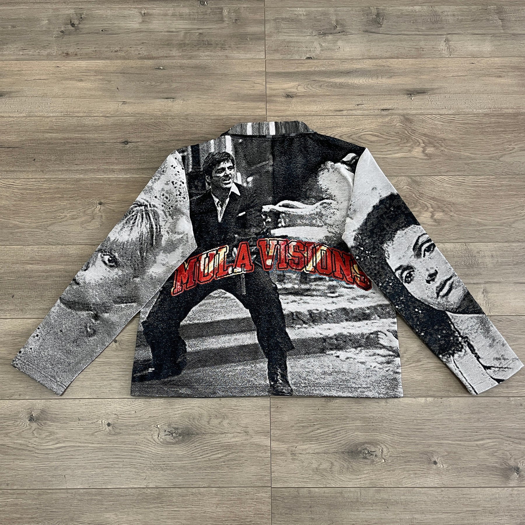 RDMCLOTHINGART tapestry hoodie SCARFACE 1983 TAPESTRY JACKET