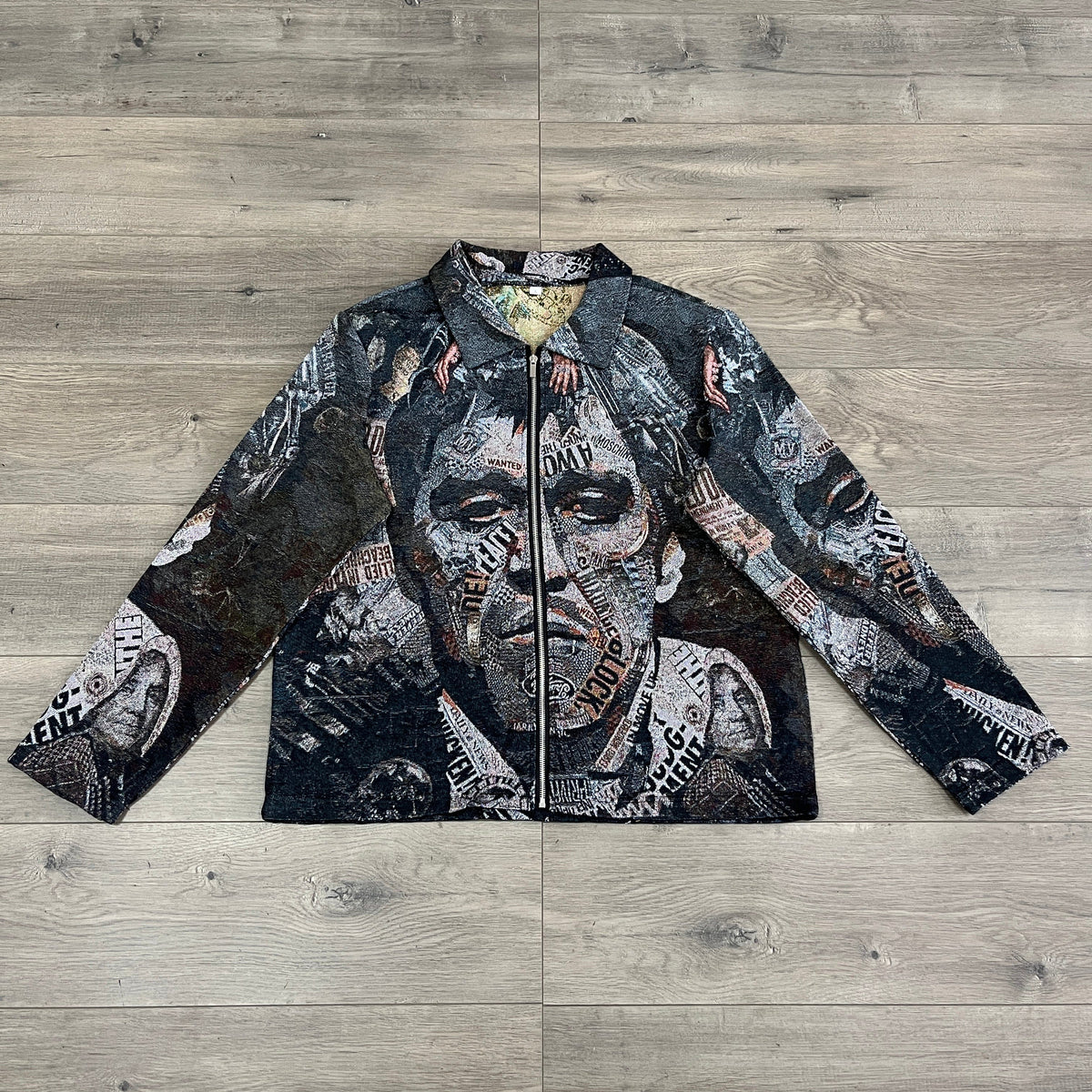 RDMCLOTHINGART tapestry hoodie SCARFACE CANVAS TAPESTRY JACKET