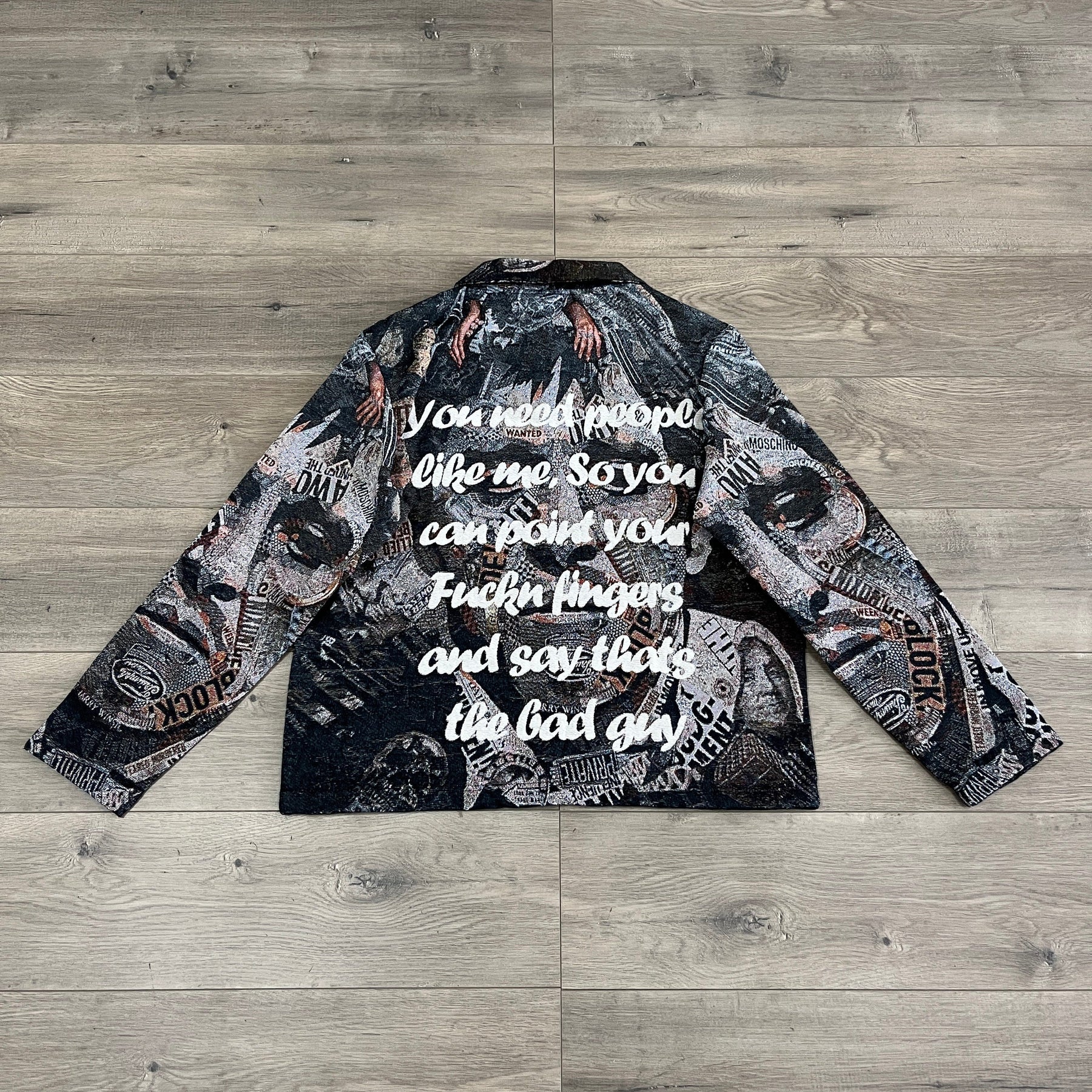 RDMCLOTHINGART tapestry hoodie SCARFACE CANVAS TAPESTRY JACKET