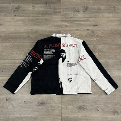 RDMCLOTHINGART tapestry hoodie SCARFACE TAPESTRY JACKET