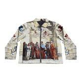 RDMCLOTHINGART tapestry hoodie SCHOOL ATHENS TAPESTRY JACKET