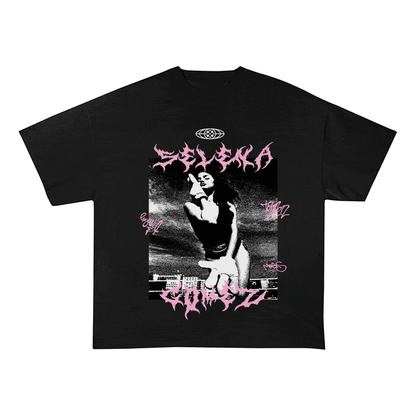 RDMCLOTHINGART tapestry hoodie SELENA GOMEZ HEAVY WEIGHT COTTON TEE-8945