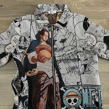 RDMCLOTHINGART tapestry hoodie SHANKS TAPESTRY TEE