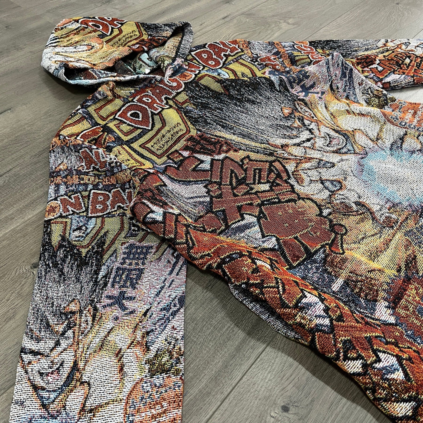 RDMCLOTHINGART tapestry hoodie SON GOKU TAPESTRY HOODIE