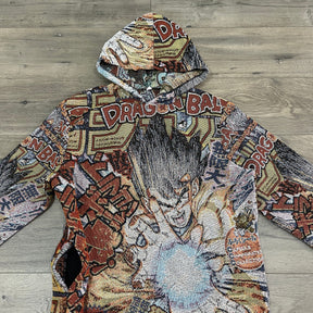 RDMCLOTHINGART tapestry hoodie SON GOKU TAPESTRY HOODIE