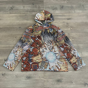 RDMCLOTHINGART tapestry hoodie SON GOKU TAPESTRY HOODIE