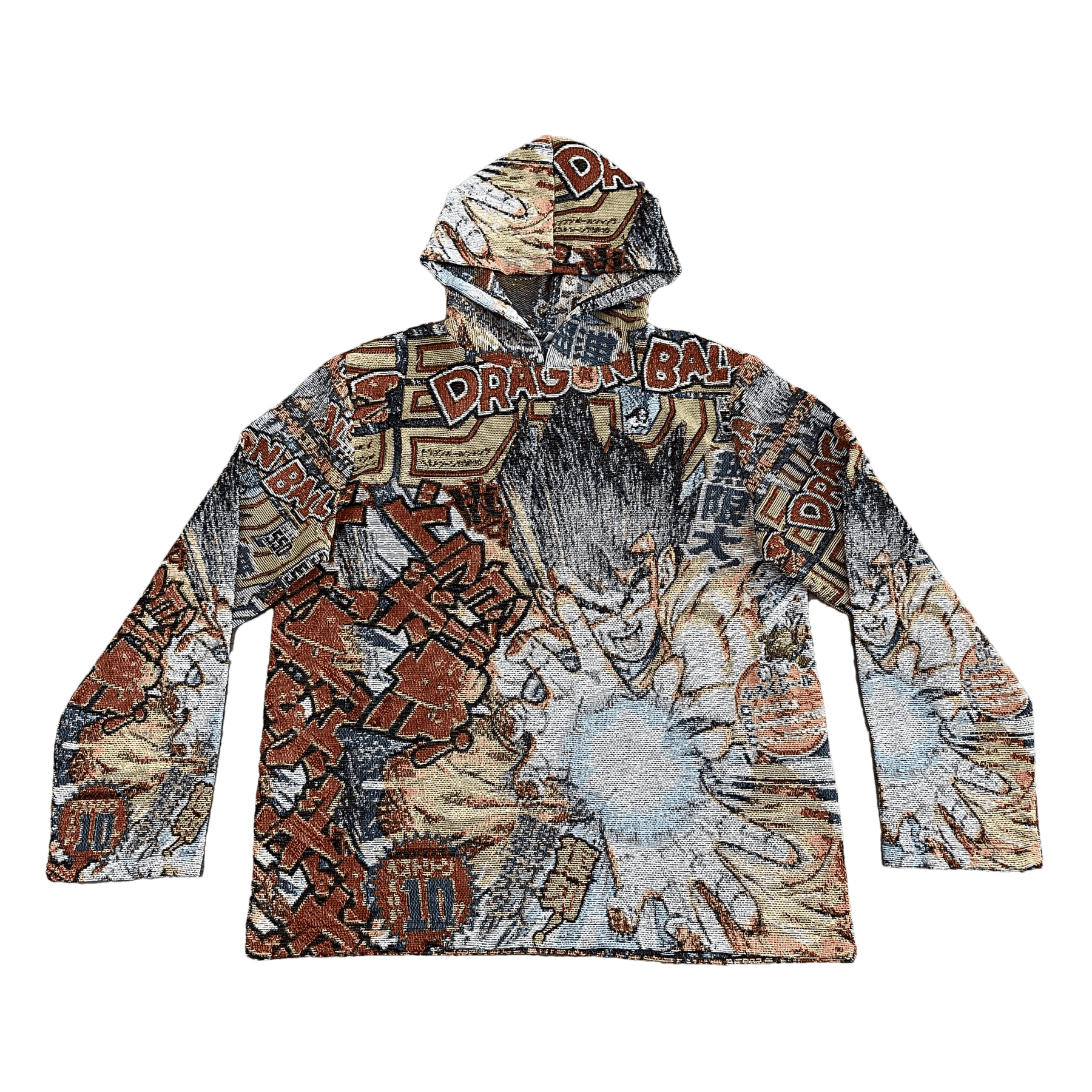 RDMCLOTHINGART tapestry hoodie SON GOKU TAPESTRY HOODIE