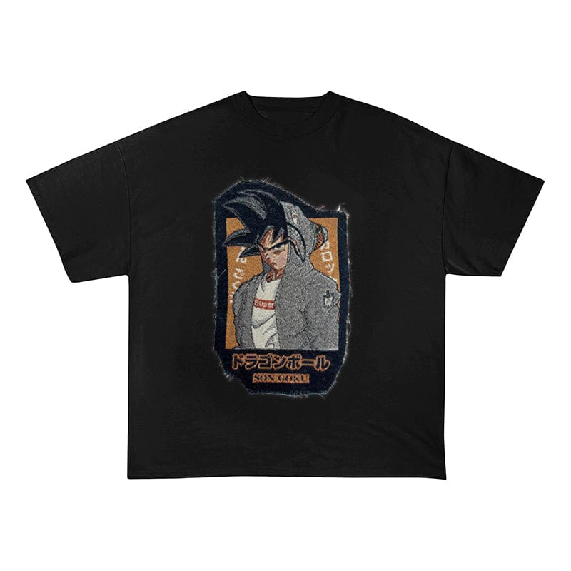 RDMCLOTHINGART tapestry hoodie SonGoku HEAVY COTTON TEES-8142