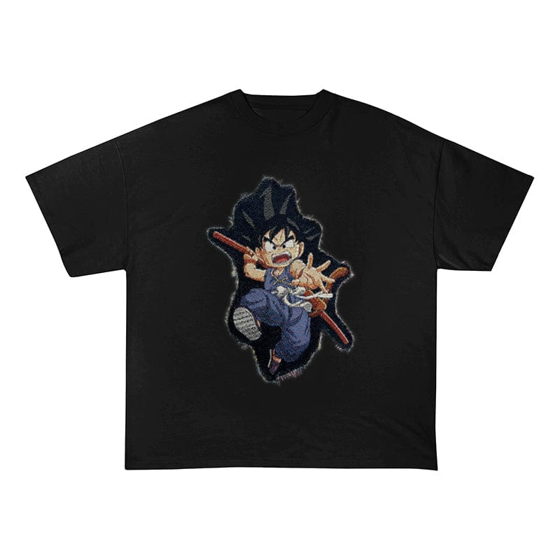 RDMCLOTHINGART tapestry hoodie SonGoku HEAVY COTTON TEES-8170