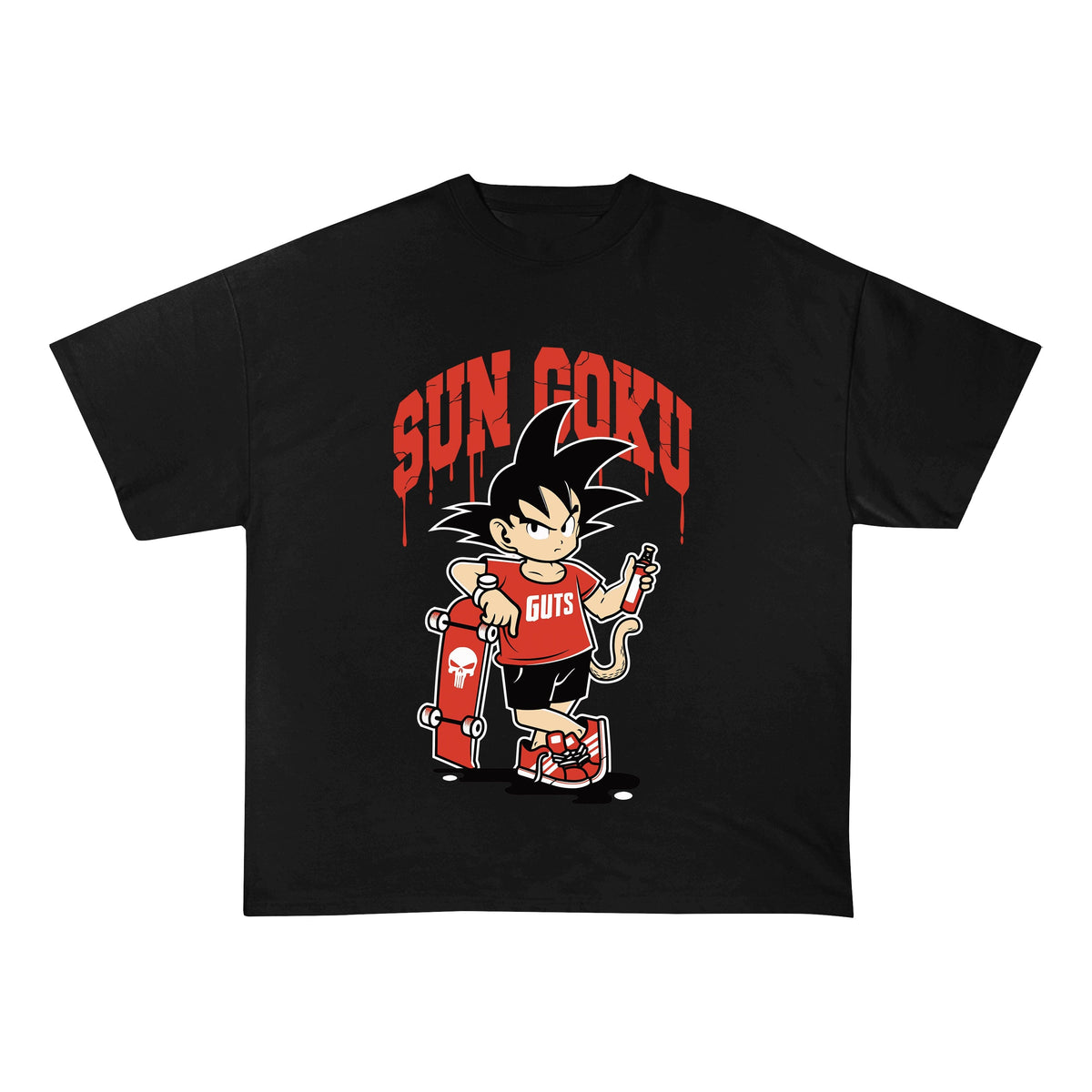 RDMCLOTHINGART tapestry hoodie SonGoKu HEAVY COTTON TEES-8218