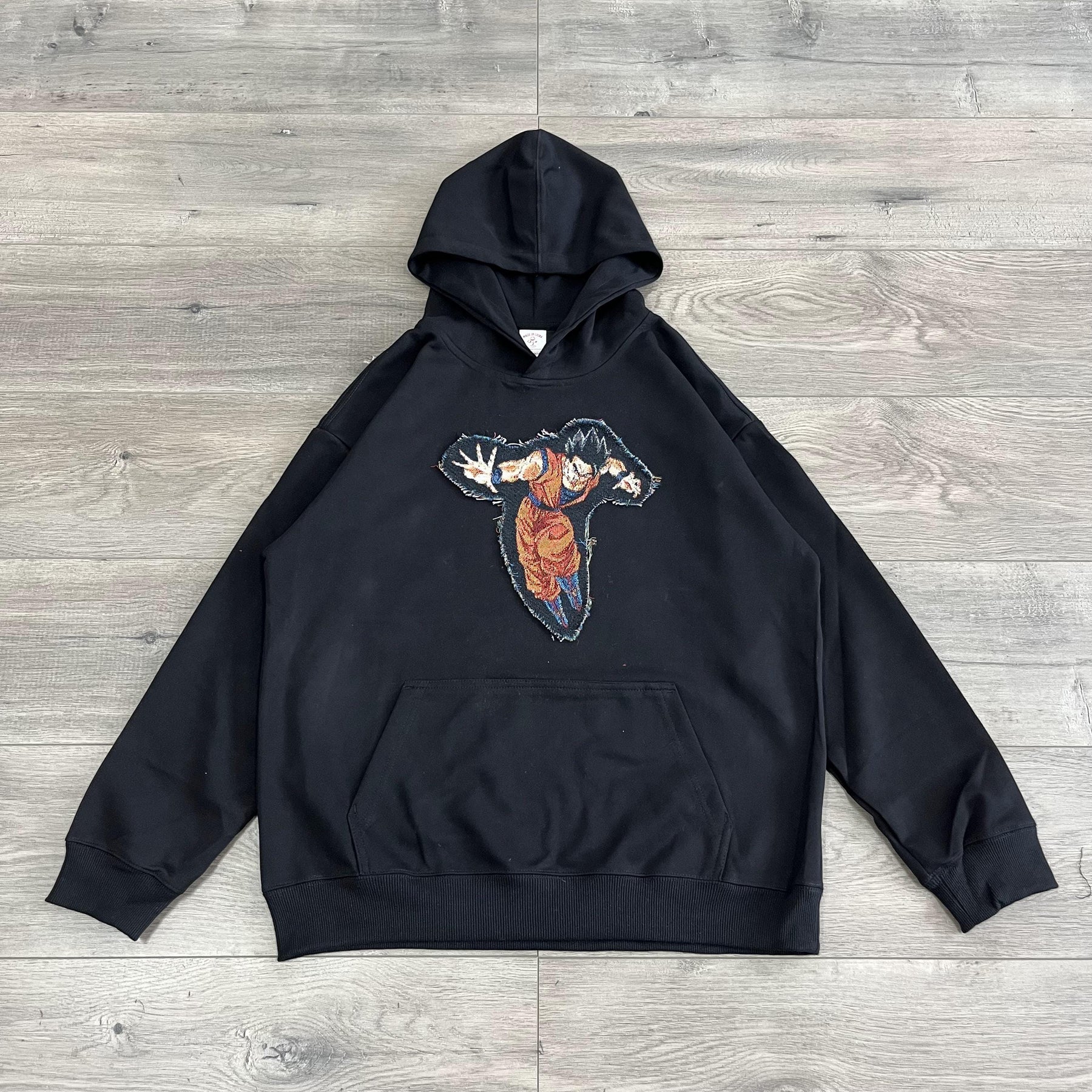 RDMCLOTHINGART tapestry hoodie SONGOKU TAPESTRY PATCH HOODIE-9055