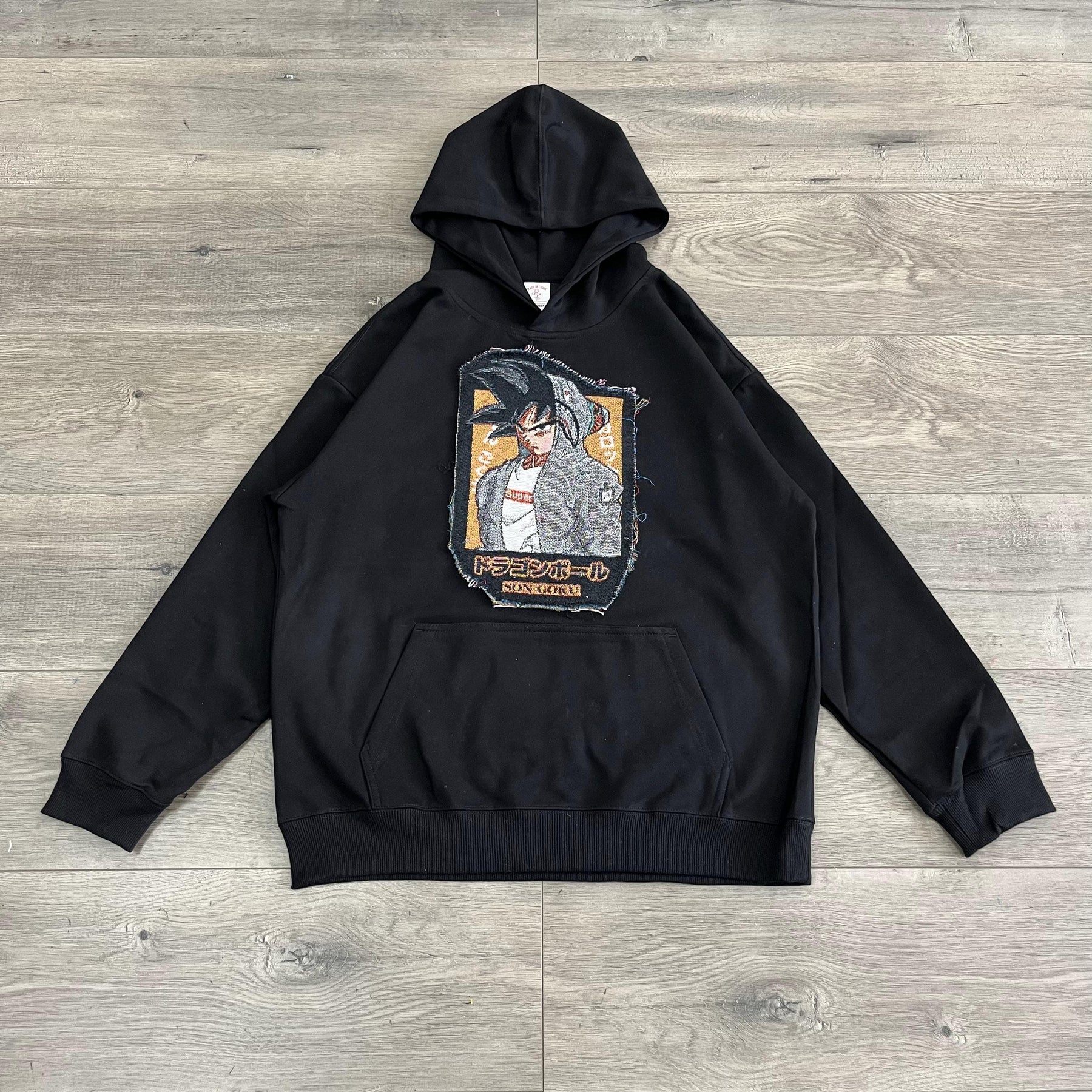 RDMCLOTHINGART tapestry hoodie SONGOKU TAPESTRY PATCH HOODIE-9068