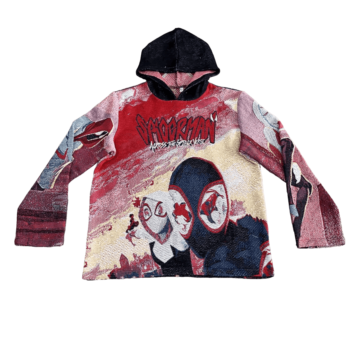 RDMCLOTHINGART tapestry hoodie SPIDER VERSE TAPESTRY HOODIE