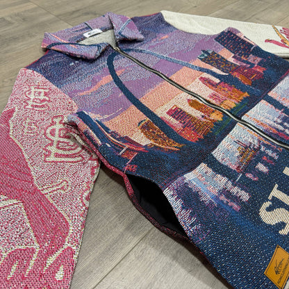 RDMCLOTHINGART tapestry hoodie ST LOUIS TAPESTRY JACKET