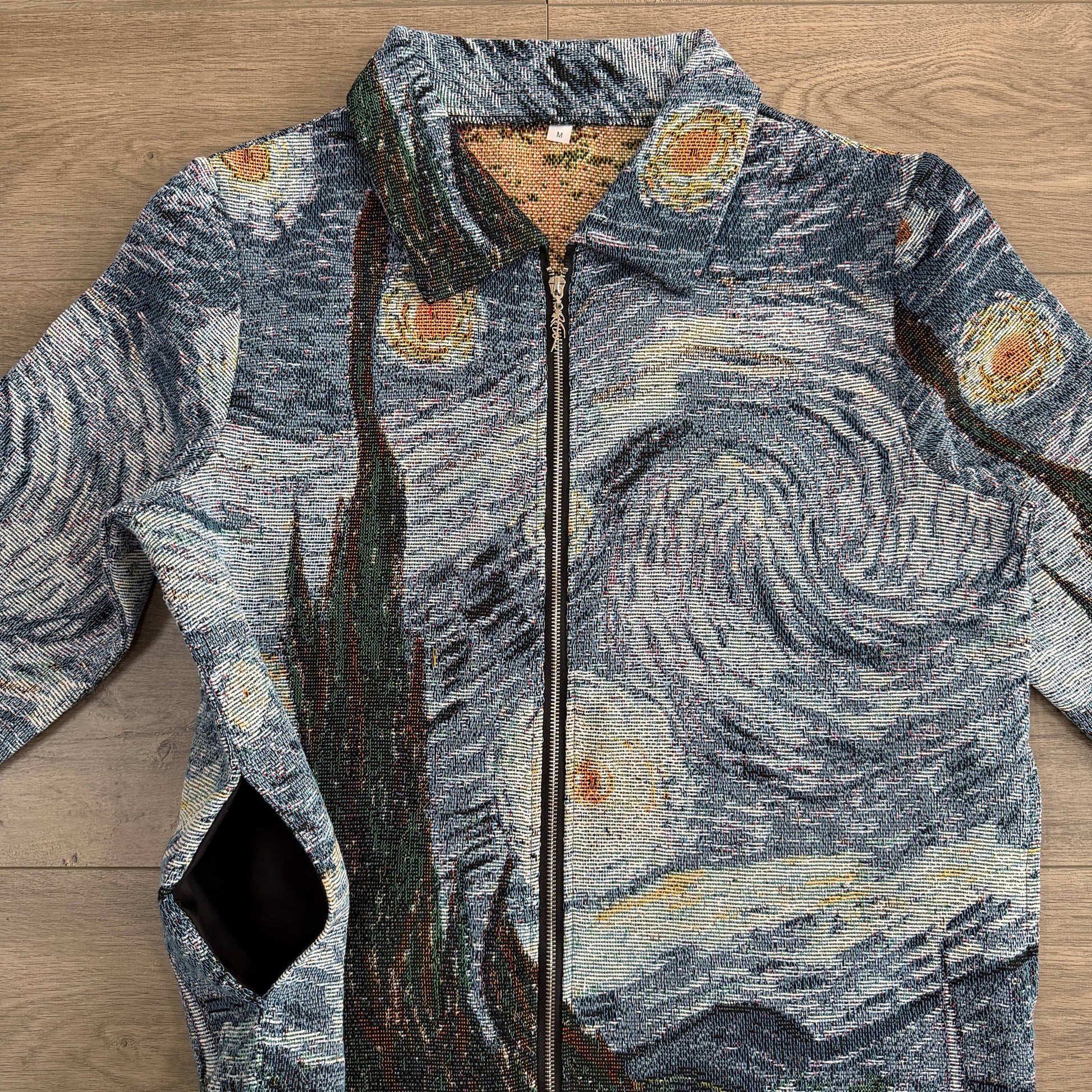 RDMCLOTHINGART tapestry hoodie STARRY NIGHT TAPESTRY TEE-98373