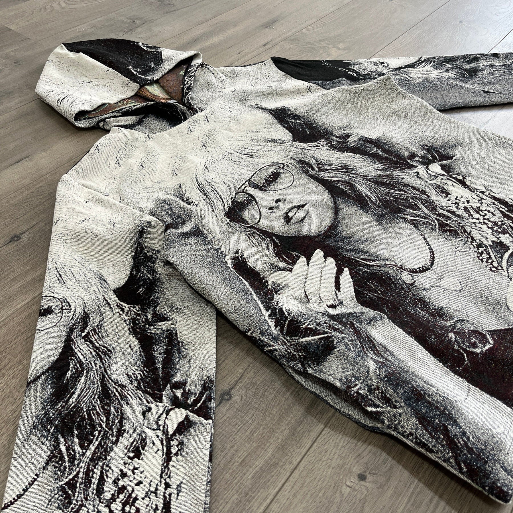 RDMCLOTHINGART tapestry hoodie STEVIE TAPESTRY HOODIE