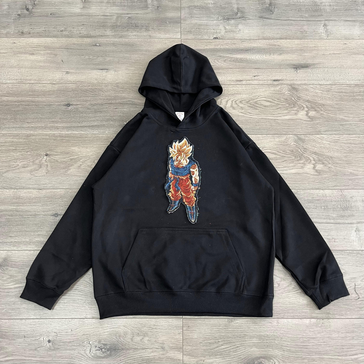 RDMCLOTHINGART tapestry hoodie SUPER SAIYAN TAPESTRY PATCH HOODIE-9051