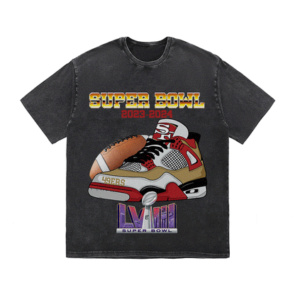 RDMCLOTHINGART tapestry hoodie SUPERBOWL 3 HEAVY WEIGHT COTTON TEE-9191