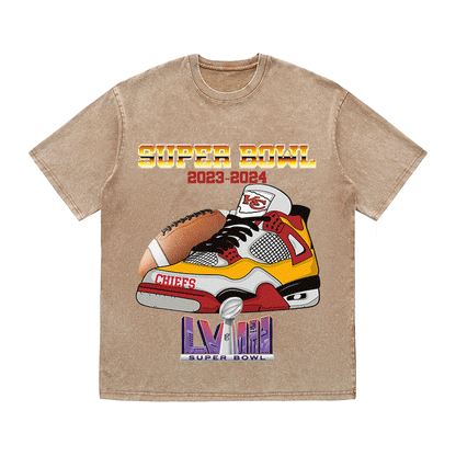 RDMCLOTHINGART tapestry hoodie SUPERBOWL 3 KC HEAVY WEIGHT COTTON TEE-9190