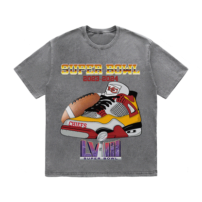 RDMCLOTHINGART tapestry hoodie SUPERBOWL 3 KC HEAVY WEIGHT COTTON TEE-9190