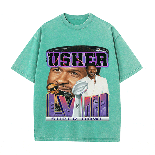 SUPERBOWL HEAVY WEIGHT COTTON TEE-9200
