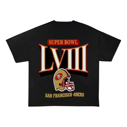 RDMCLOTHINGART tapestry hoodie SUPERBOWL HEAVY WEIGHT COTTON TEE-9202