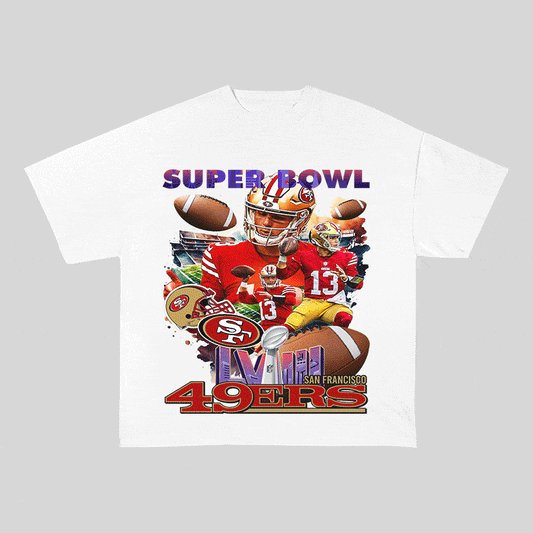 SUPERBOWL HEAVY WEIGHT COTTON TEE-9209