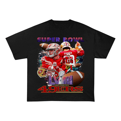 RDMCLOTHINGART tapestry hoodie SUPERBOWL HEAVY WEIGHT COTTON TEE-9210