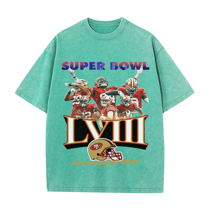 RDMCLOTHINGART tapestry hoodie SUPERBOWL HEAVY WEIGHT COTTON TEE-9214