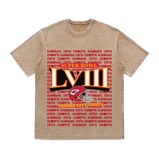 SUPERBOWL HEAVY WEIGHT COTTON TEE-9218
